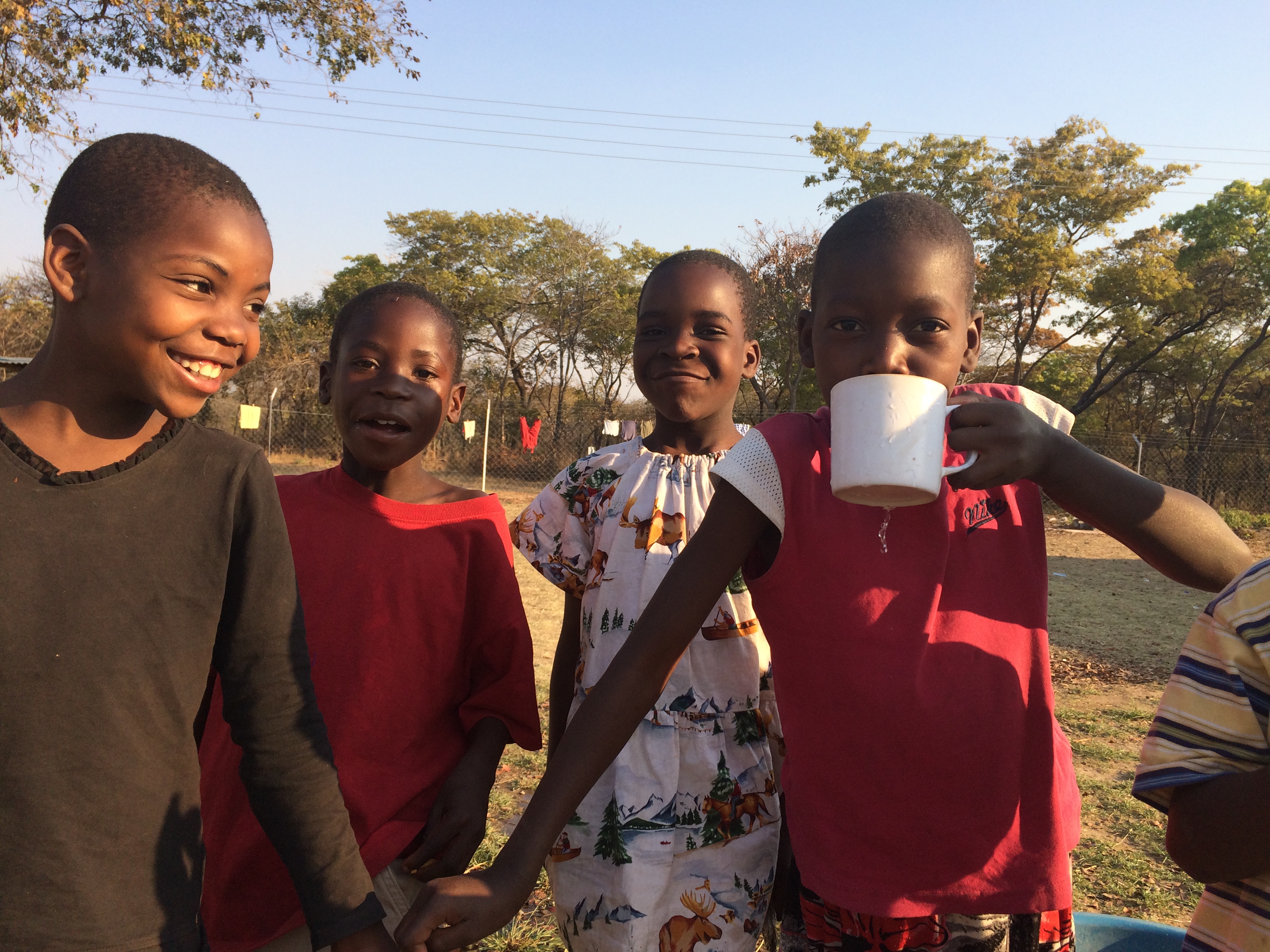 Children Drinking Fresh Water  2018.JPG